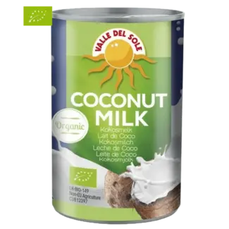 Valle Del Sole Organic Light Coconut Milk, 400 ml