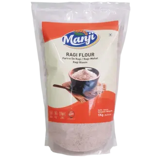 Manji Ragi Flour ( Vingergierst Meel ), 1 kg