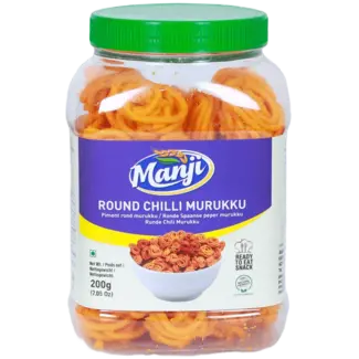 Manji Round Chilli Murukku, 200 g