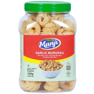 Manji Garlic Murukku, 250 g