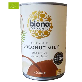 Biona Organic Coconut Milk, 400 ml