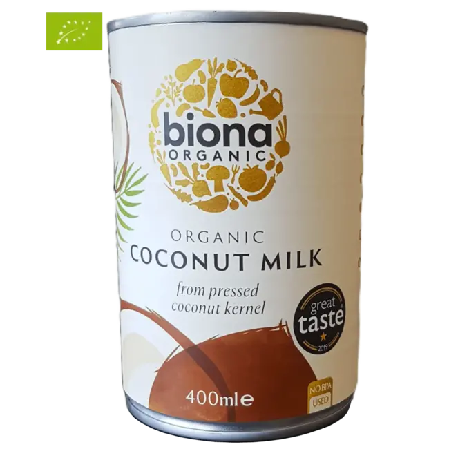 Biona Organic Coconut Milk, 400 ml