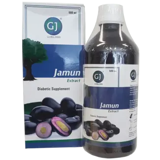 GJ Jambolan Extract - Diabetes Supplement, 500 ml