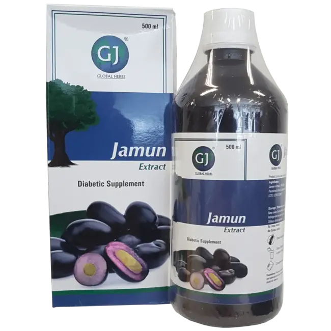 GJ Jambolan Extract - Diabetes Supplement, 500 ml