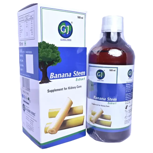 GJ Banana Stem Extract - Kidney Care, 500 ml