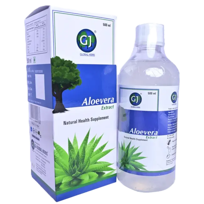 GJ Aloe Vera Extract - Health Supplement, 500 ml