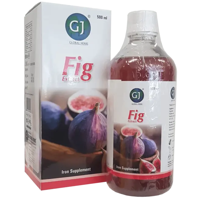 GJ Fig Extract - Iron Supplement, 500 ml