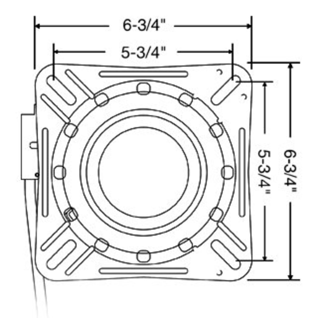 Springfield Draaiplateau 7" met lock