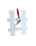 Fish-On! Tube Double Rod Holder White