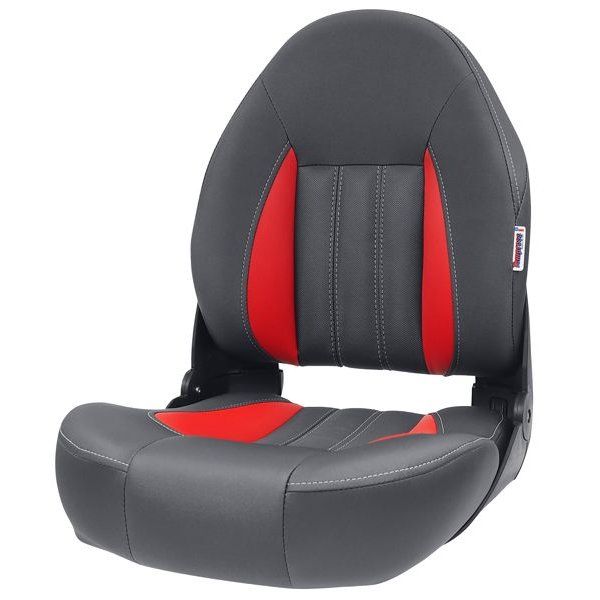 Tempress ProBax Boat Seat Red/Gray