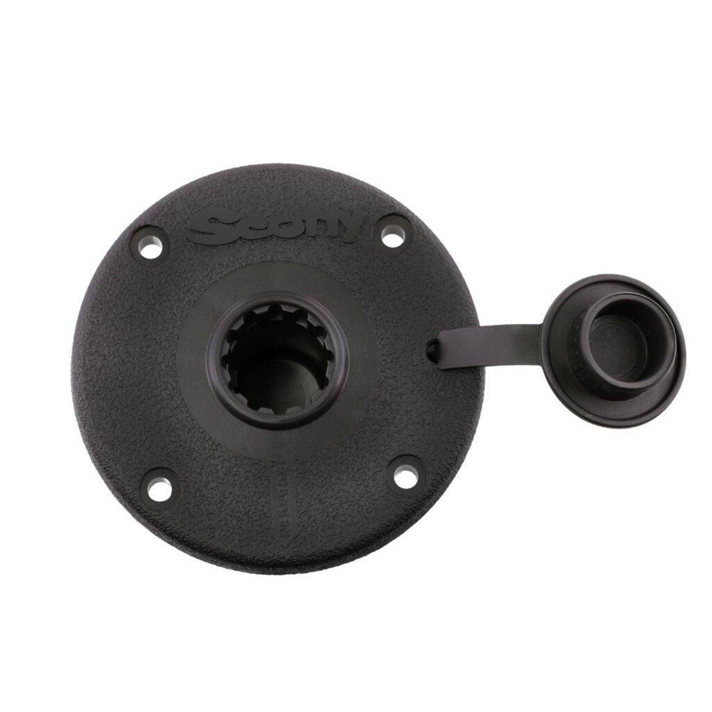 Scotty 344 Round Flush Deck Mount