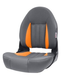 Tempress ProBax Boat Seat Orange/Charcoal