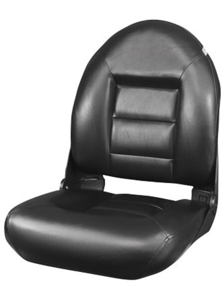 Tempress Navistyle High Back Boat seat All Black