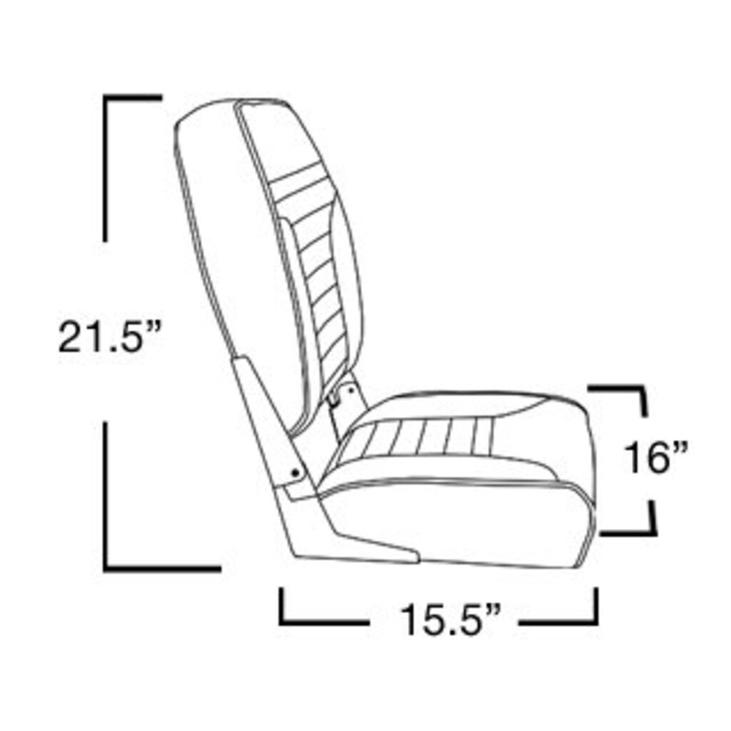 Springfield Economy Highback Stuhl Boot Grau
