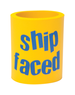 BoatMates Can Cooler Shipfaced Yellow/Blue