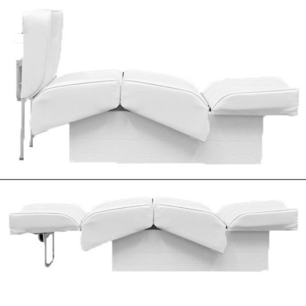 Eggers Back to Back Boat Seat White