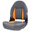 Tempress ProBax® Hoge rug Bootstoel Orange/Charcoal **