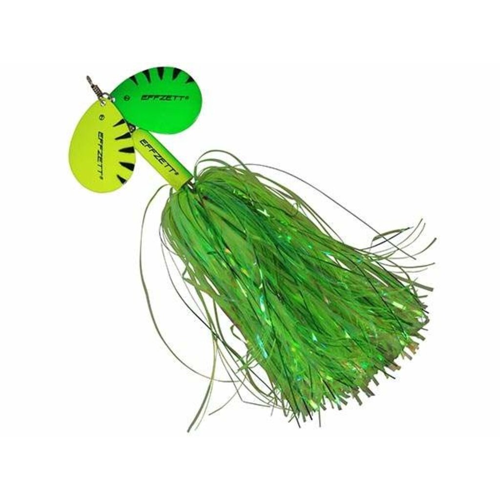 Effzett Pike Rattlin' Spinner 6 40gr Fluo Yellow/Green