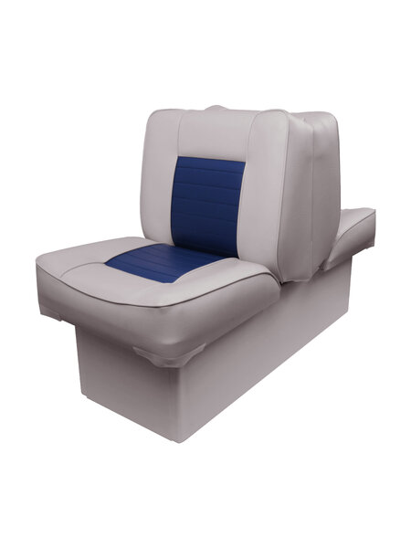 Eggers Rug aan rug bootstoel Grijs/Blauw