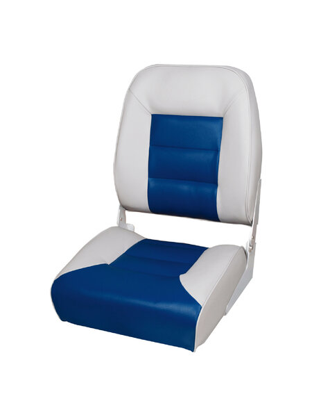 Eggers Comfort High Back Bootssitz Grau/Blau