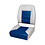 Eggers Comfort High Back Boat Seat Gray/Blue