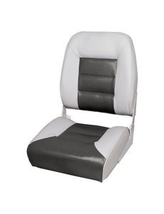 Eggers Comfort High Back Bootstoel Grijs/Donkergrijs