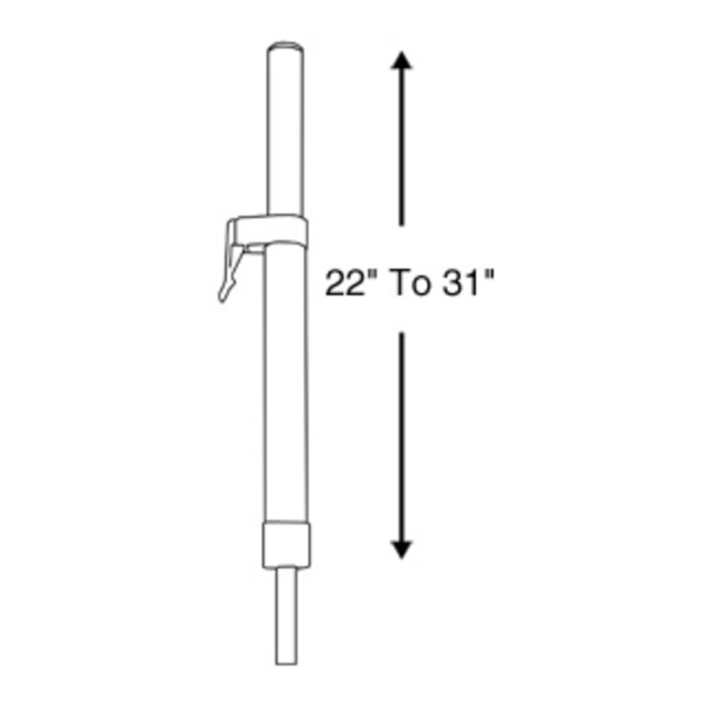 Springfield Manual Adjustable Pedestal