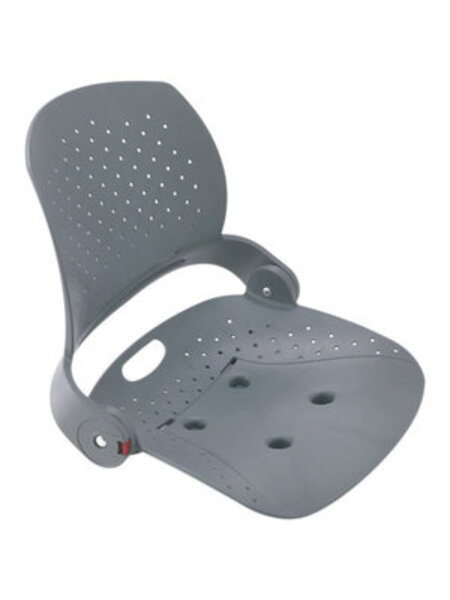 Attwood Venture Folding Fishing Seat Shell Gray