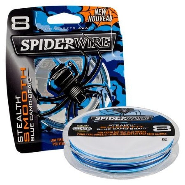 Spiderwire Stealth Smooth 8 Blue Camo 0,14 mm (150m)