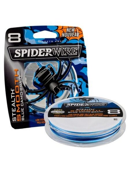Spiderwire Stealth Smooth 8 Blue Camo 0,25 mm (150m)