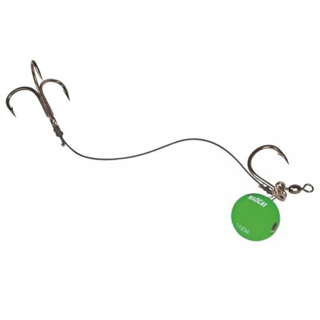 Madcat Snap on vertiball rig 80 gr