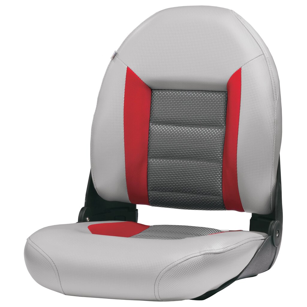 Tempress Navistyle Bootstoel Black/Silver/Red