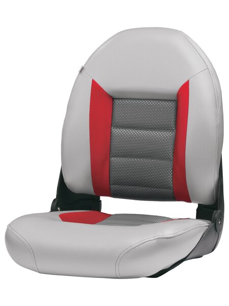 Tempress Navistyle Bootstoel Black/Silver/Red