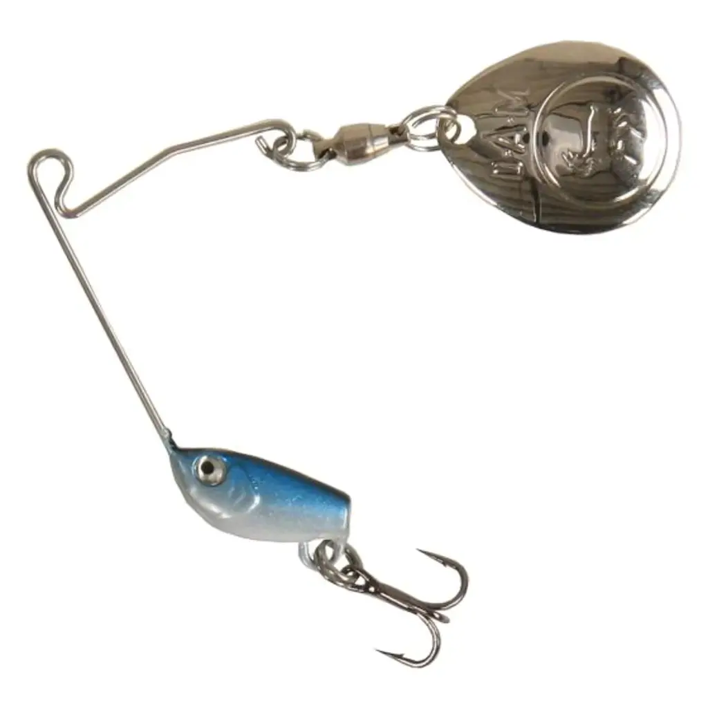 Effzett Micro Spinnerbait  4 gr Aurora Black