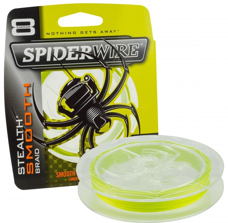 Spiderwire Stealth Smooth 8 Yellow 0,25 mm (150m) - Eggers Webshop