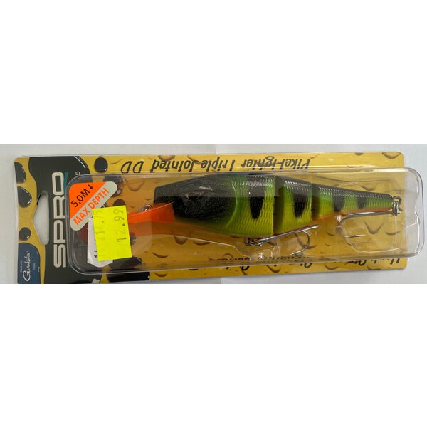 SPRO Pikefighter Triple Jointed DD Masked Perch  14,5 cm  54 gr