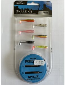 SPRO FS Skillz Kit 37 mm Slug Shad