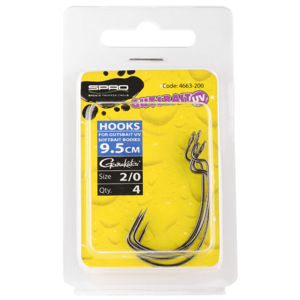 SPRO Gutsbait UV 95 Hooks 2/0