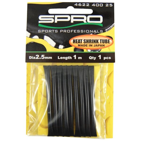 SPRO Heat shrink tube dia 2.0 mm length 1m