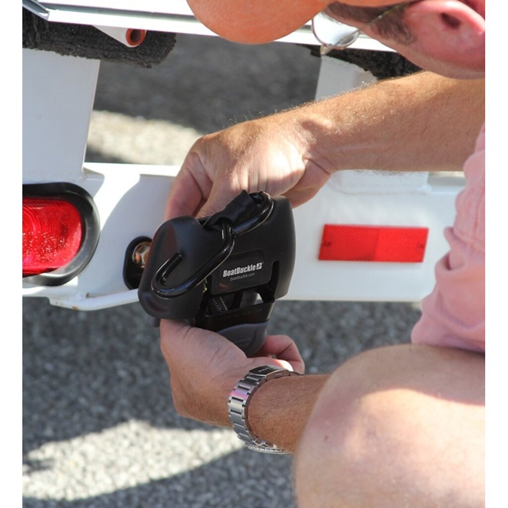BoatBuckle Retractable Transom Tie-Down 2500 lbs