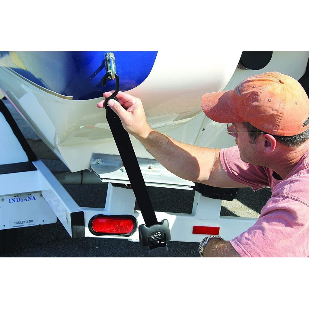 BoatBuckle Retractable Transom Tie-Down 2500 lbs
