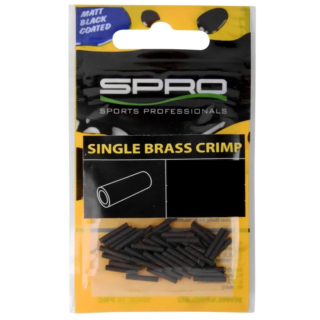 SPRO Single Brass Crimp 0,6*10