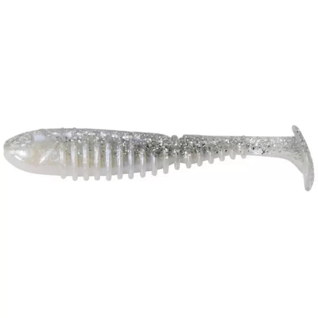 Berkley Flex Rib Shad 9 cm Silver Magic