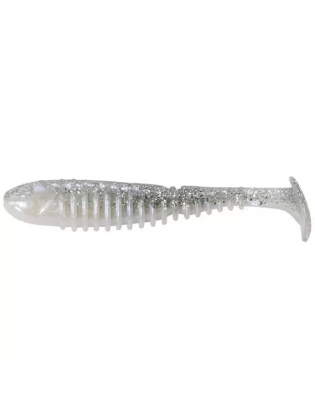 Berkley Flex Rib Shad 9 cm Silver Magic