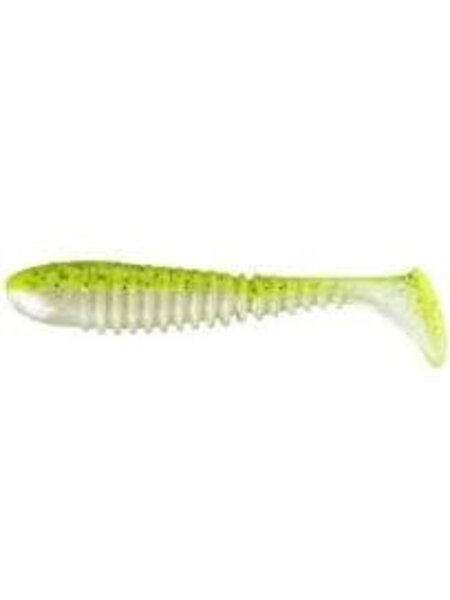 Berkley Flex Rib Shad 9 cm Chartreuse