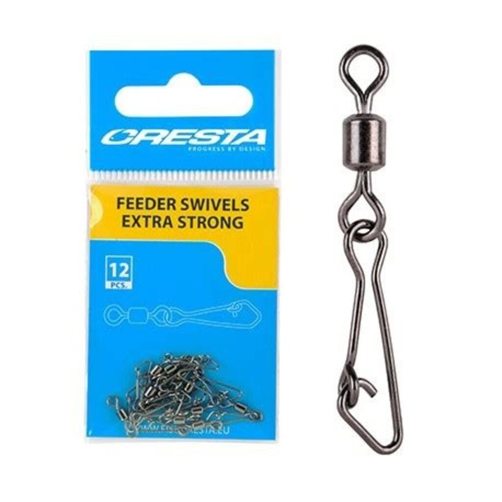 Cresta Feeder Swivels extra strong size 14