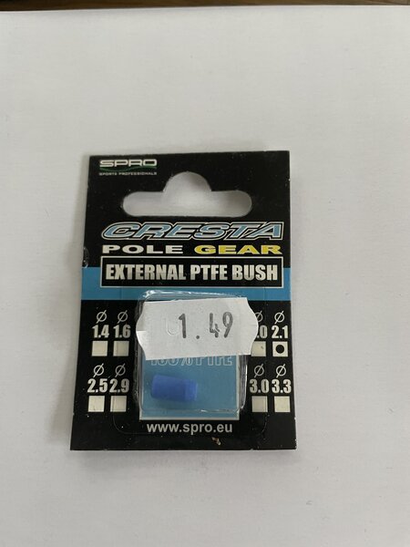 Cresta Pole Gear Internal PTFE Bush dia 2,1 mm