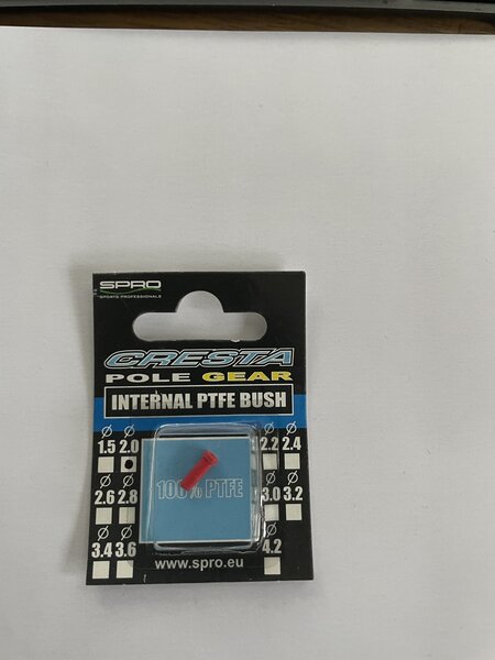 Cresta Pole Gear Internal PTFE Bush dia 2,0 mm
