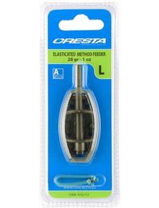 Cresta Elasticated Method Feeder L 28 gr