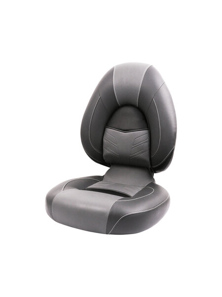 Eggers Tech High Back Bootstoel Zwart/Donkergrijs